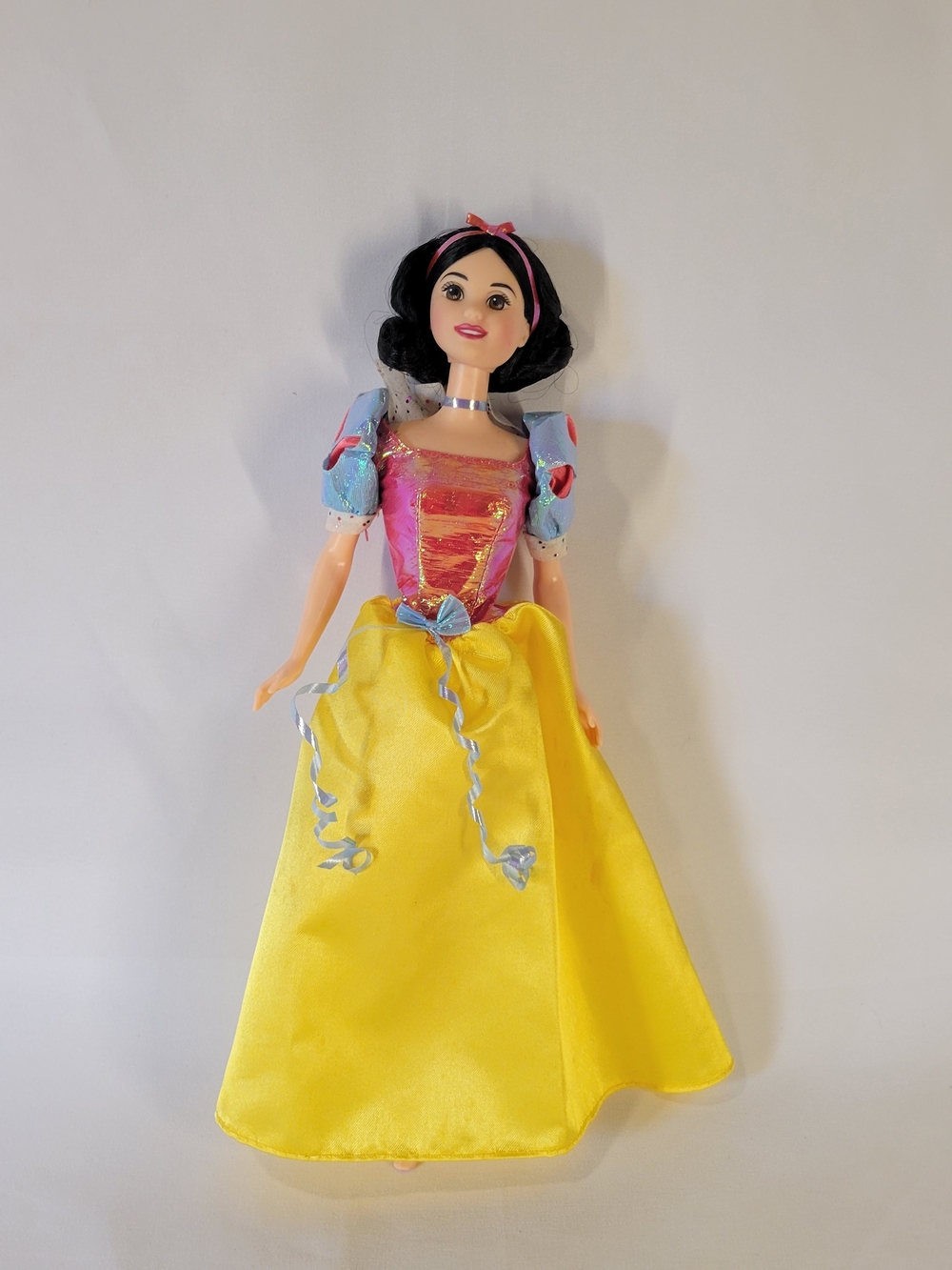 Barbie Doll Disney Princess Party Snow White Happy Birthday Mattel 2002